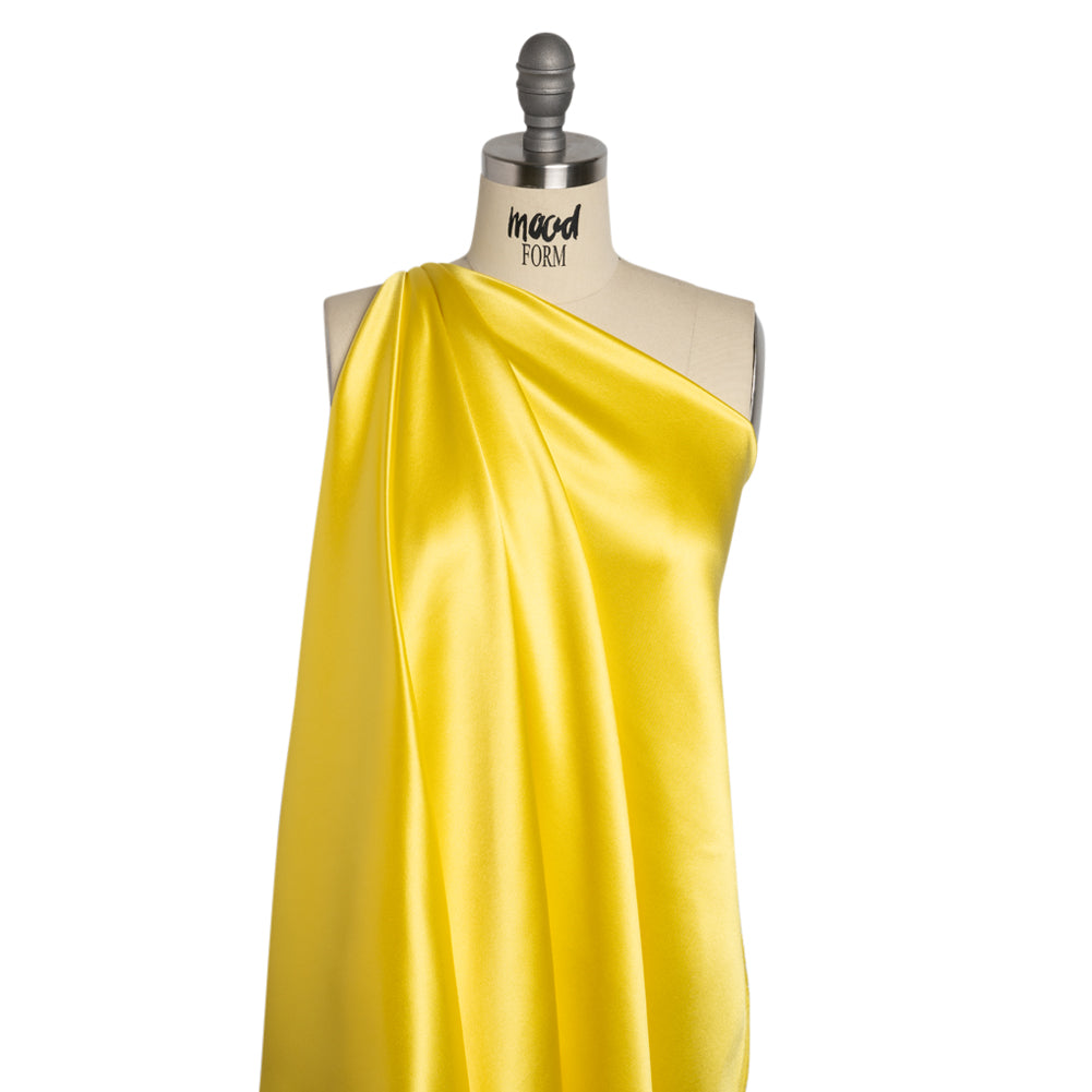 Silk Crepe Back Satin - Buttercup Yellow - Premium Collection - Joann Fabrics