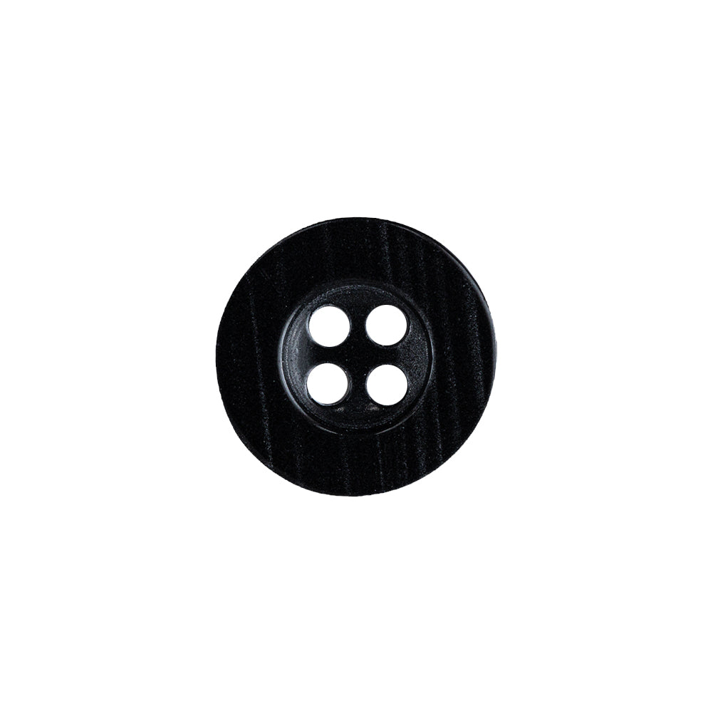Black Beauty and Disco Ball Iridescent 4-Hole Plastic Button with Wide Rim - 24L/15mm - Joann Fabrics