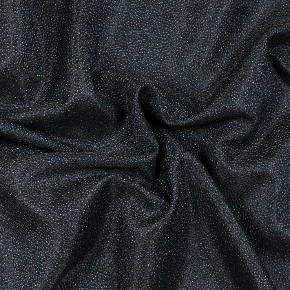 Metallic Navy and Black Cheetah Spotted Luxury Brocade - Joann Fabrics