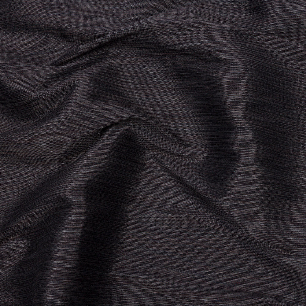 Recycled Polyester Bengaline - Graphite Striations - British Imported - Joann Fabrics