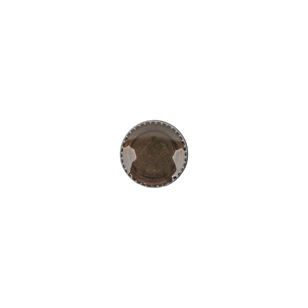 Amber and Bronze Iridescent Resin-Casted Blouse Button - 14L/9mm - Joann Fabrics