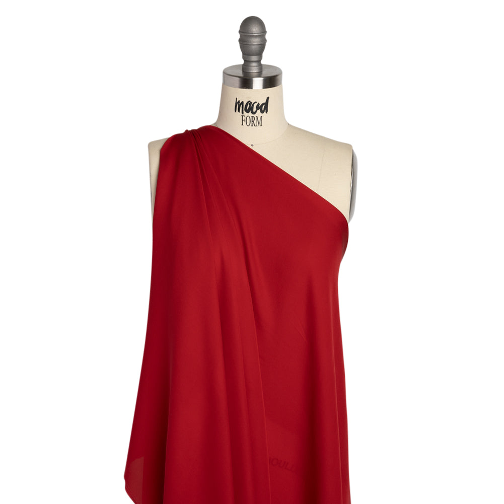 Silk Double Georgette - Tango Red - Premium Collection - Joann Fabrics