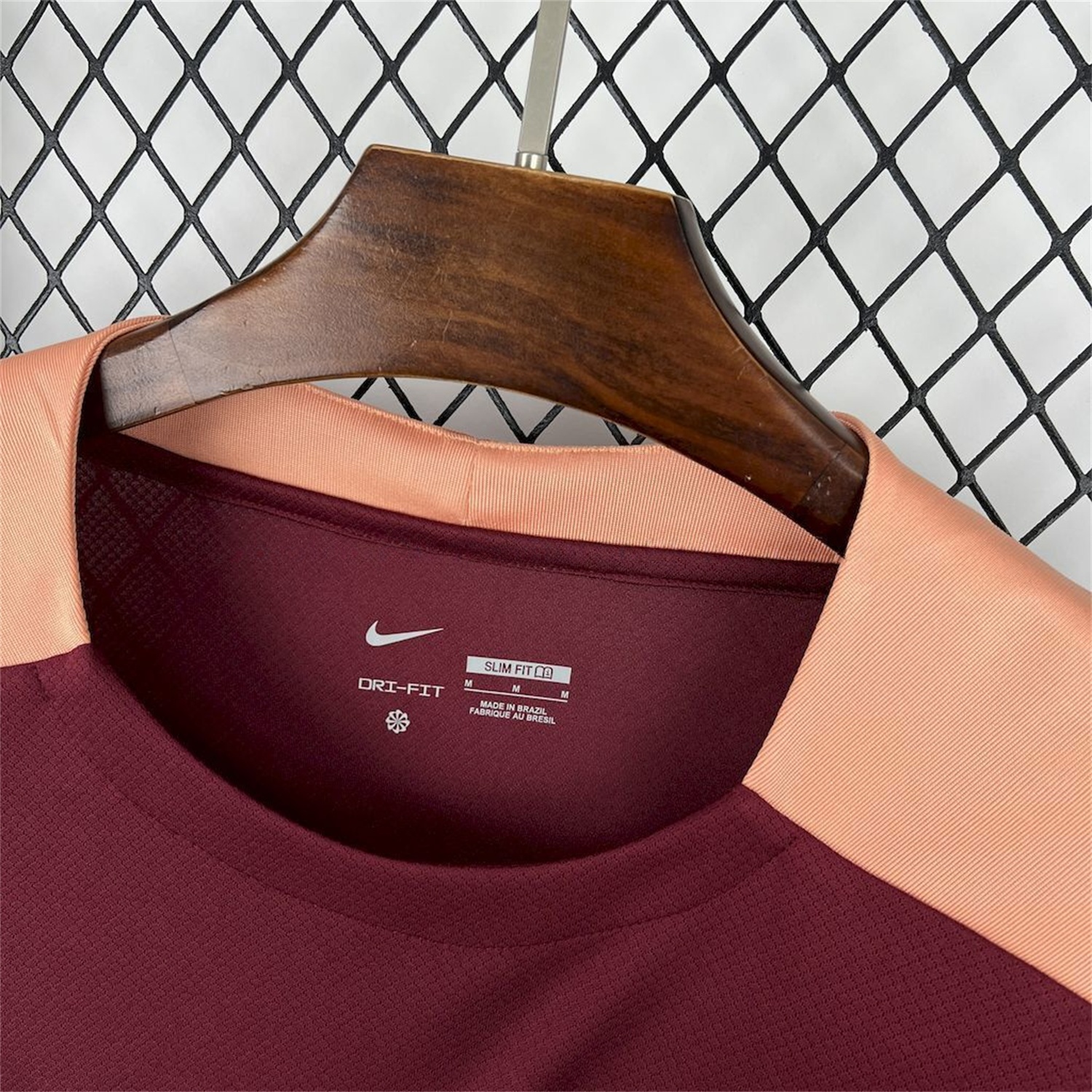 Corinthians 26-27 Wine Red Pre-Match Jersey - Fans Version - UnitedFutballJersey