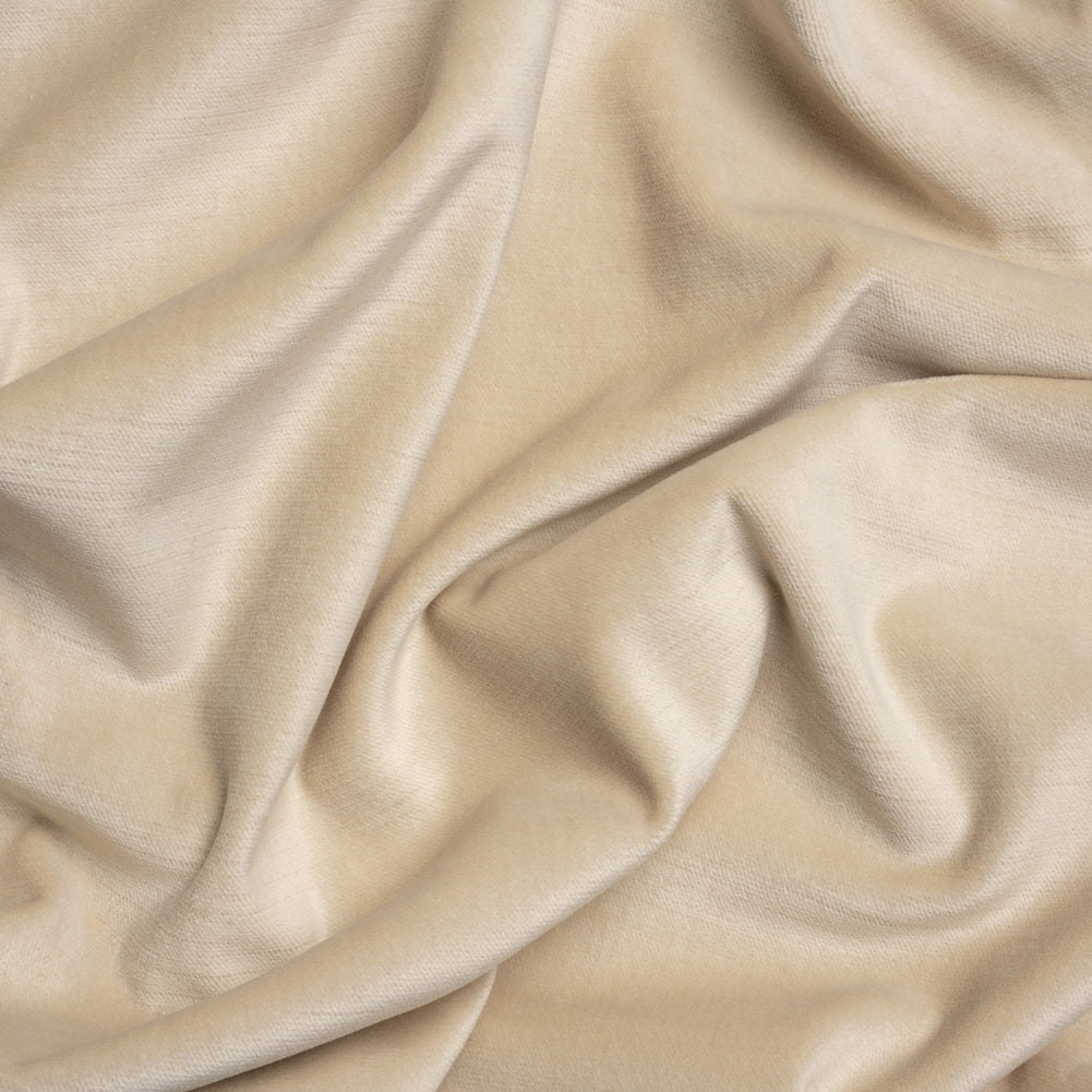 Polyester and Cotton Upholstery Velvet - Sand - Corry Collection - Joann Fabrics