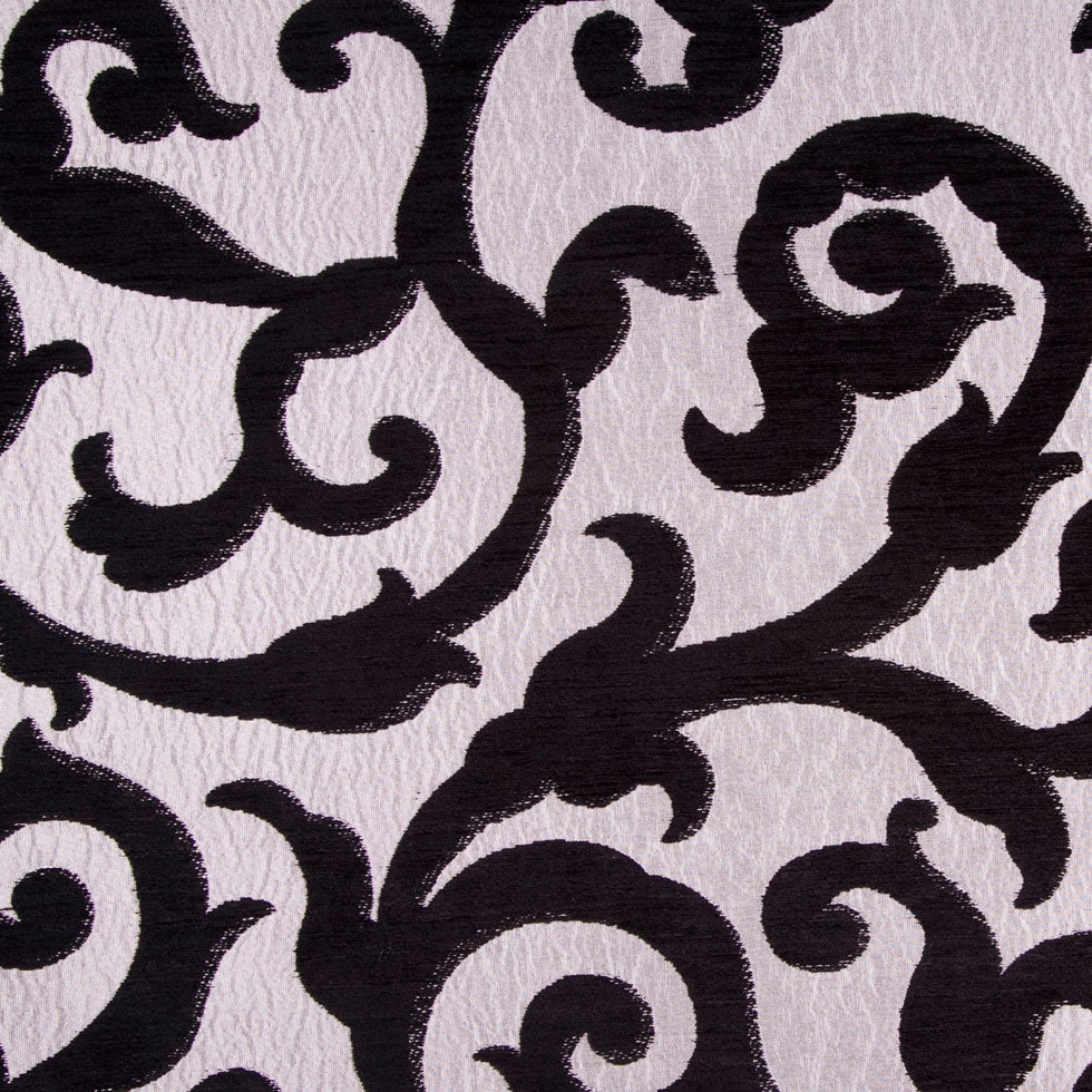 Black/Silver Classical Chenille - Joann Fabrics