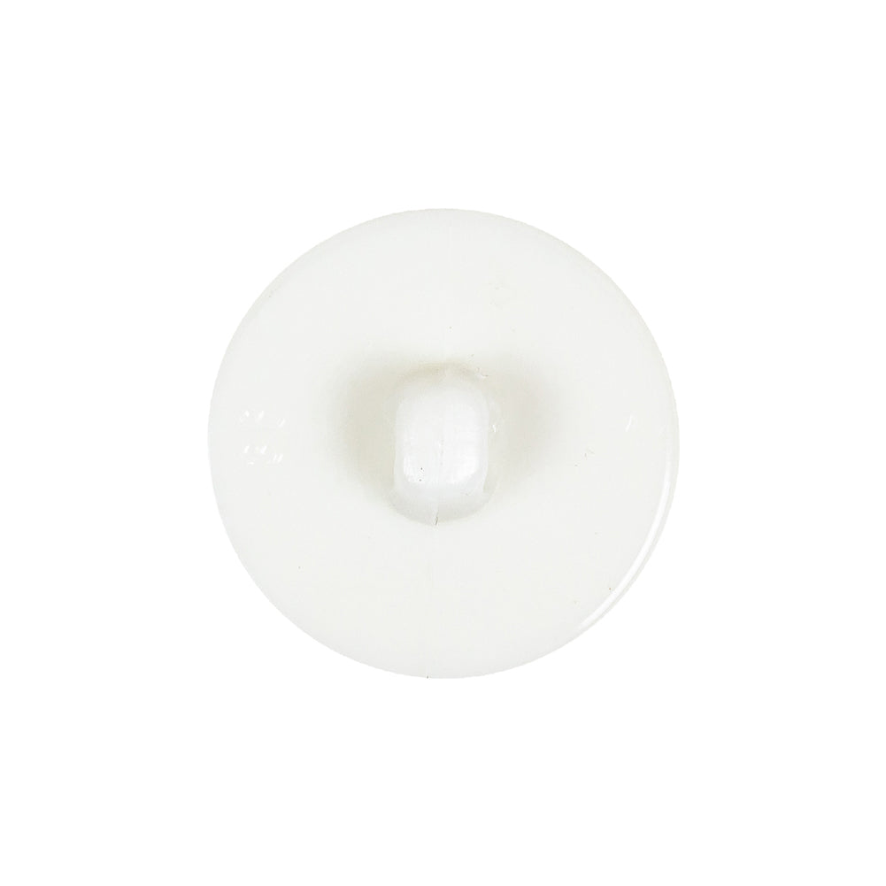 Italian White Faceted Center Floral Molded Shank Back Plastic Button - 36L/23mm - Joann Fabrics