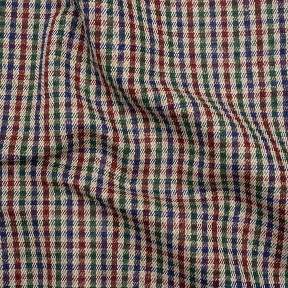 Heavyweight Linen Twill - Red, Blue and Green Checks - Joann Fabrics