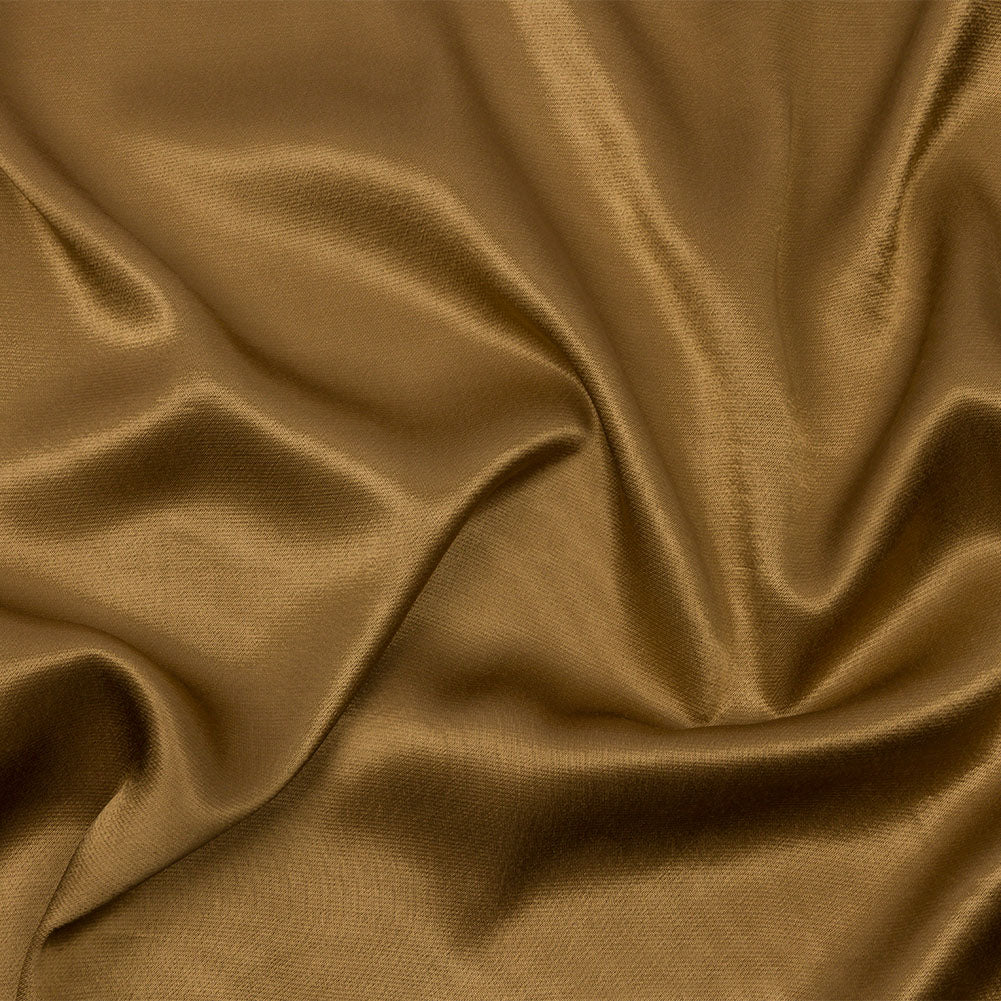 Sustainable Viscose Fluid Satin - Camel - Mood Exclusive Elliana Collection - Joann Fabrics