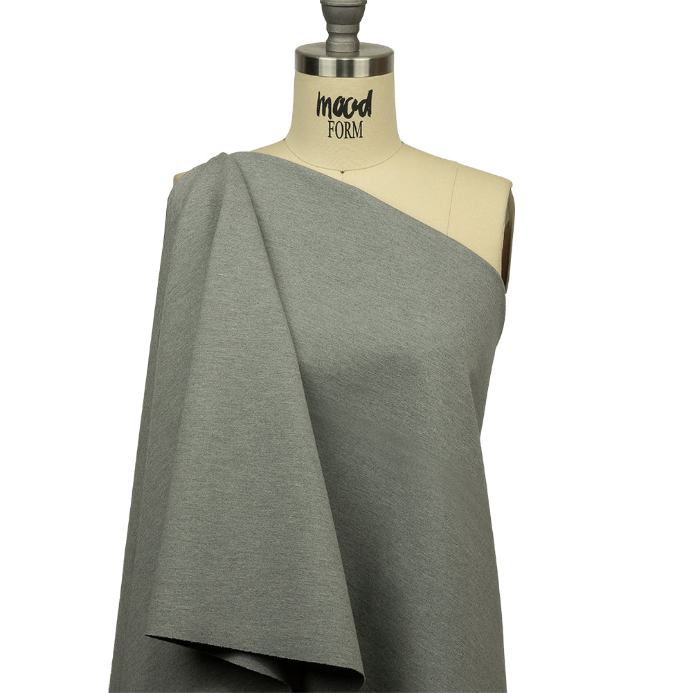 Stretch Ponte Knit - Light Heathered Gray - Papilio Collection - Joann Fabrics