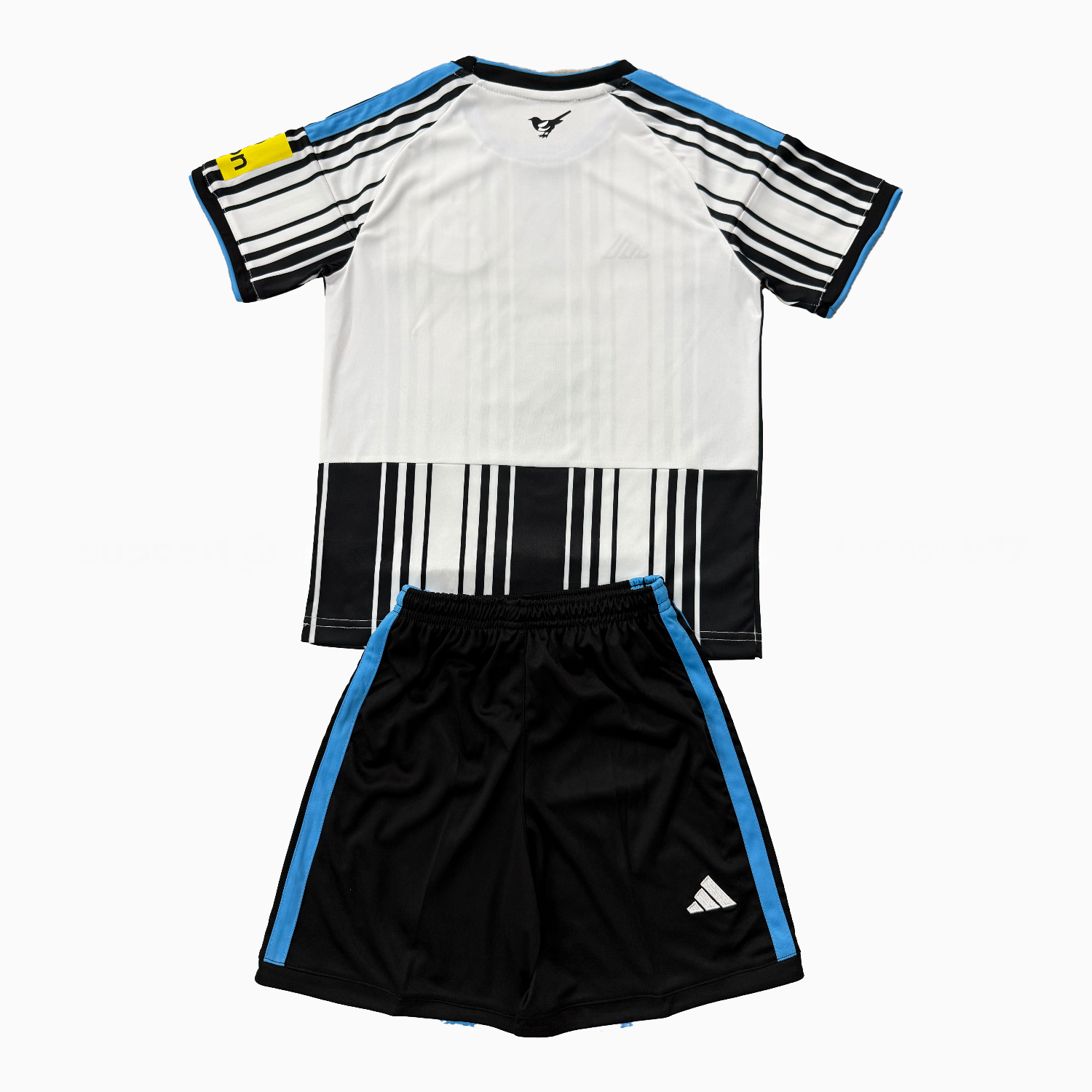 Newcastle United 26-27 Home Unsponsored Men's Adult Jersey Set - Fans Version - UnitedFutballJersey