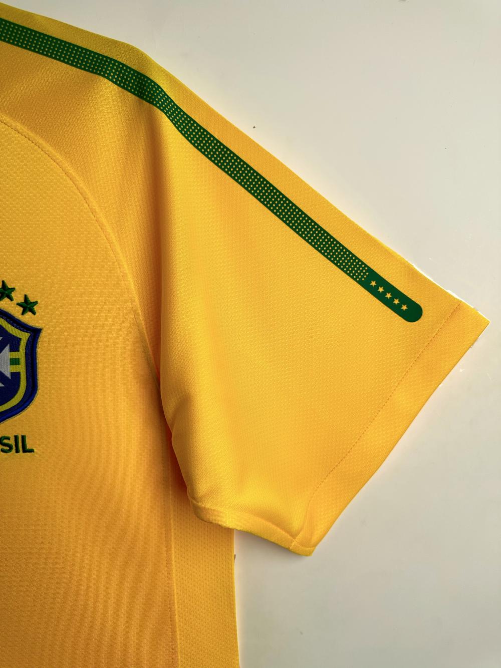 2010 Retro Brazil Home Soccer Jersey 1:1 Thai Quality