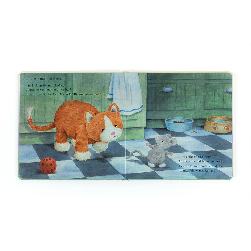 Ginger, the Courageous Kitten Book and Fuddlewuddle Ginger Cat