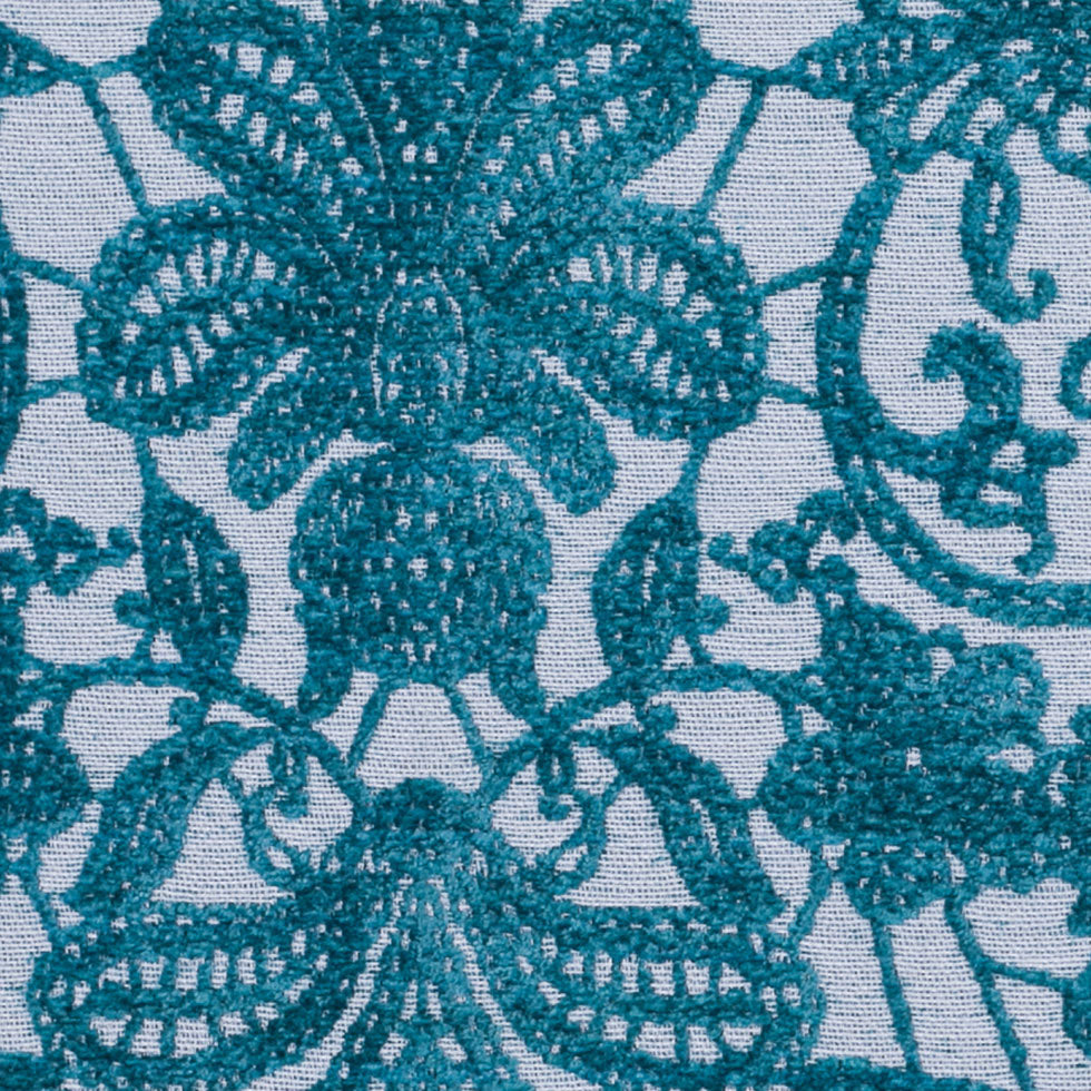 Turquoise Polyester-Viscose Embroidered Woven - Joann Fabrics