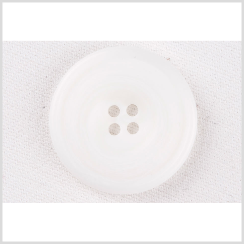 White Plastic Button - 48L/30.5mm - Joann Fabrics