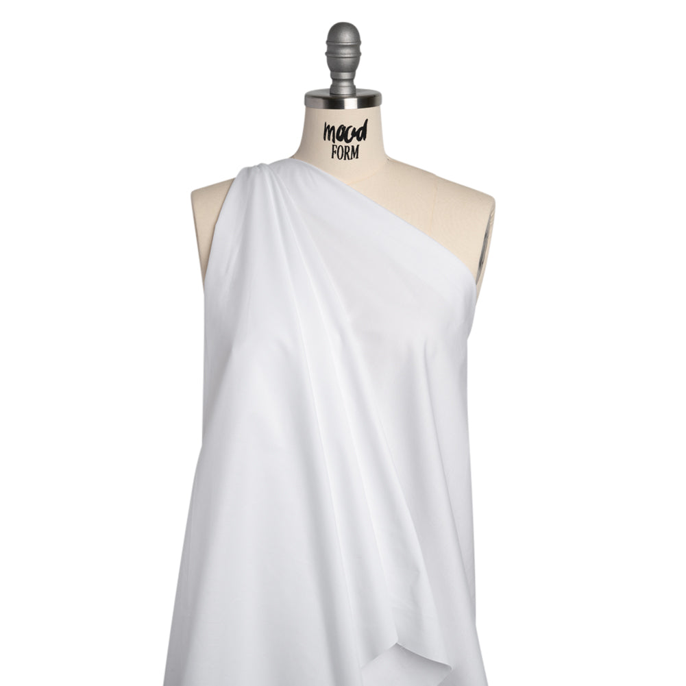 Stretch Cotton Poplin - White - Chancay Collection - Joann Fabrics
