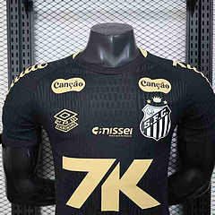 2025/2026 Player Version Santos Special Edition Black Football Shirt 1:1 Thai Quality