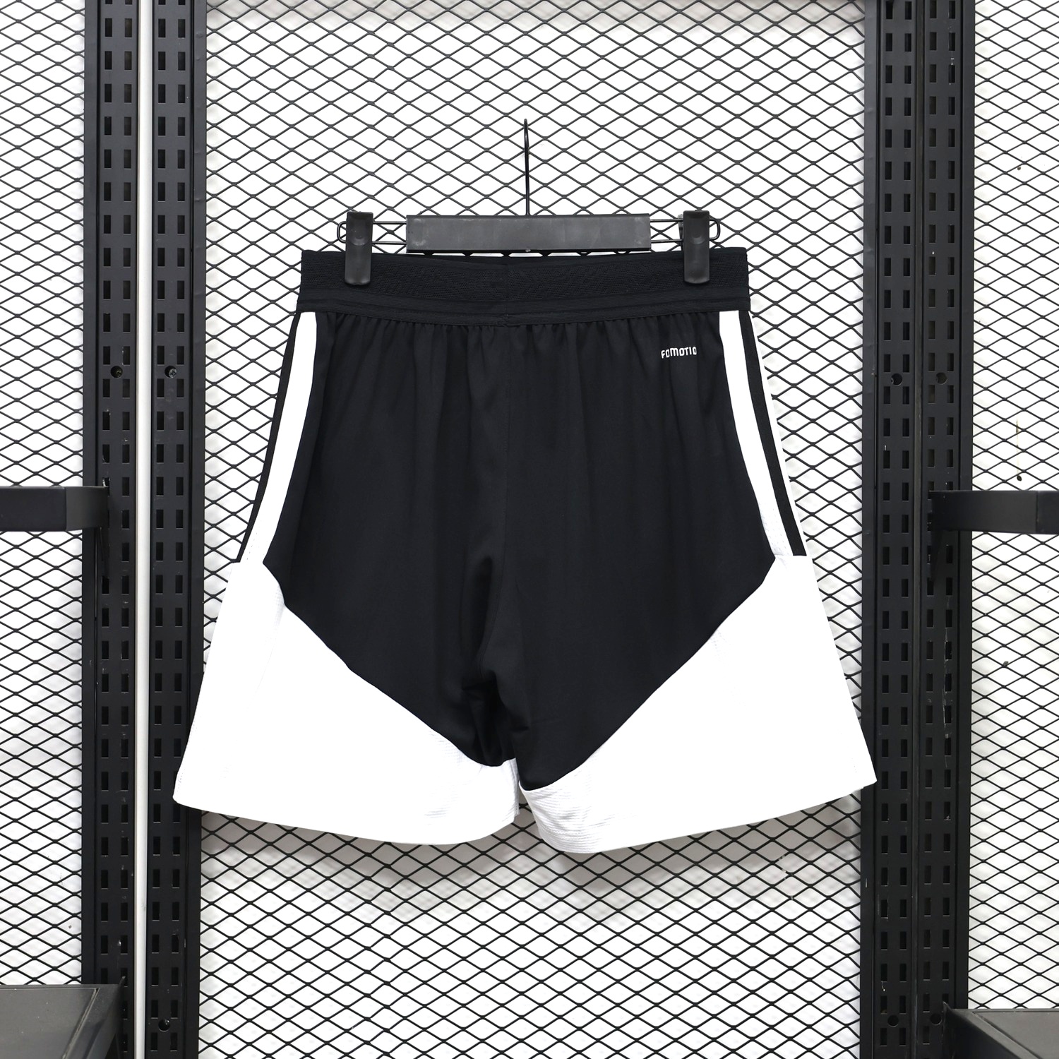 Juventus 26-27 Black White Shorts - Player Version - UnitedFutballJersey