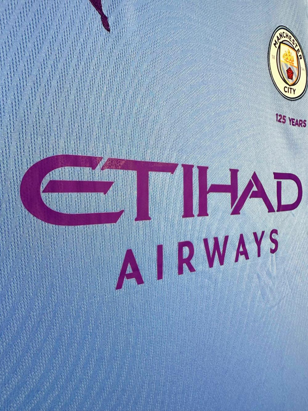2019-2020 Retro Manchester City Home Football Shirt 1:1 Thai Quality