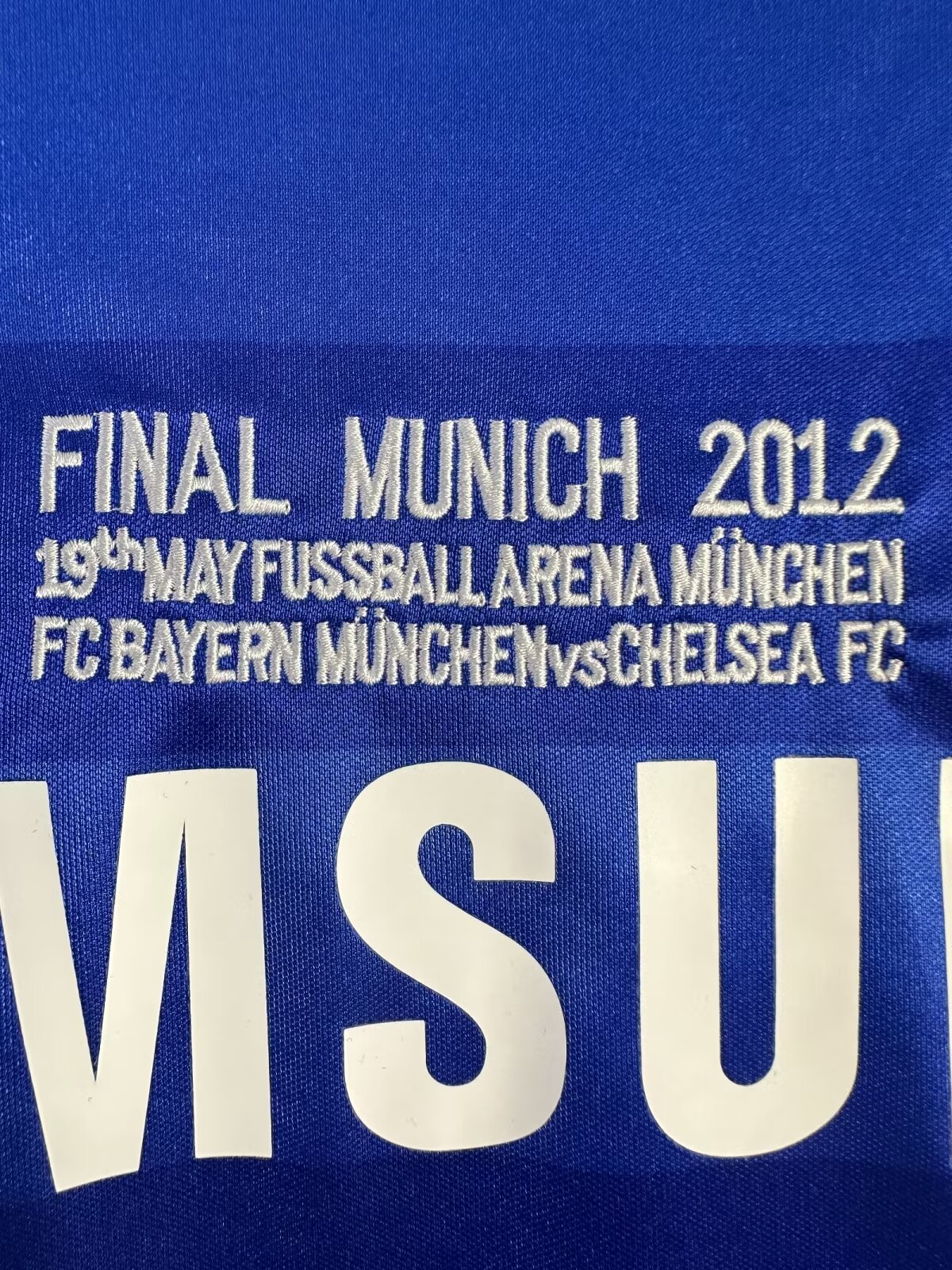 2011/2012 Retro Chelsea Long Sleeves Home Football Shirt 1:1 Thai Quality