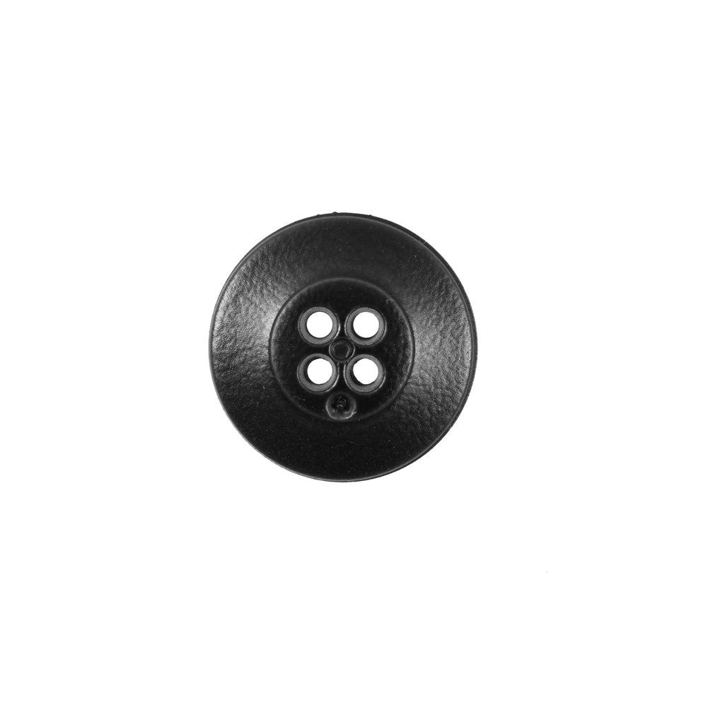 Italian Black 4-Hole Plastic Button - 24L/15mm - Joann Fabrics