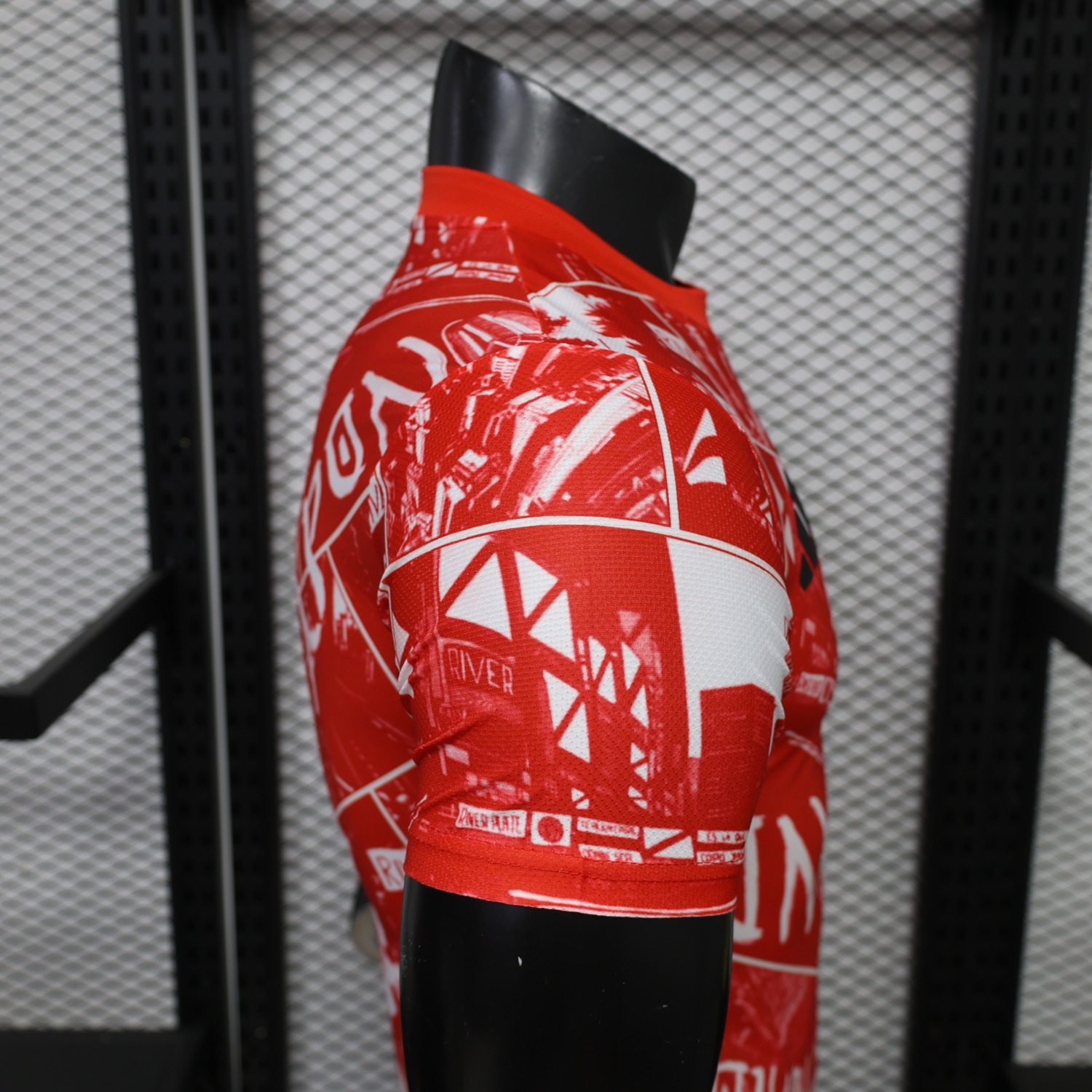River Plate 26-27 Red Graphic Special Jersey - Player Version - UnitedFutballJersey