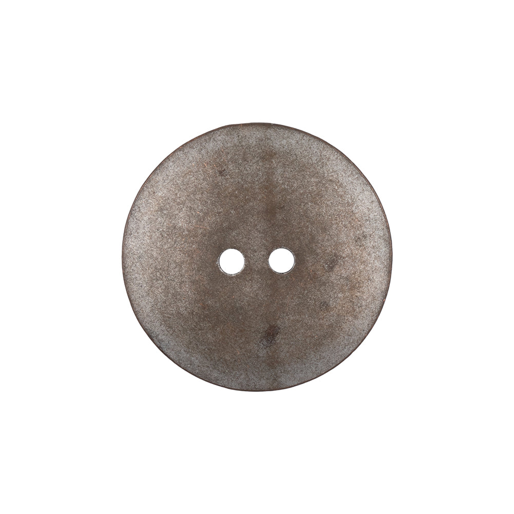 Italian Silver Iron Geometric 2-Hole Metal Saucer Button - 36L/23mm - Joann Fabrics