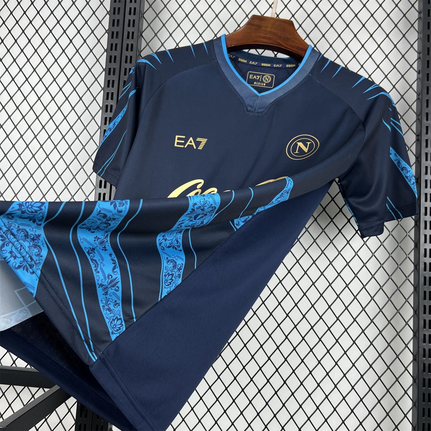Napoli 25-26 CocaCola Dark Blue Special Jersey - Fans Version - UnitedFutballJersey