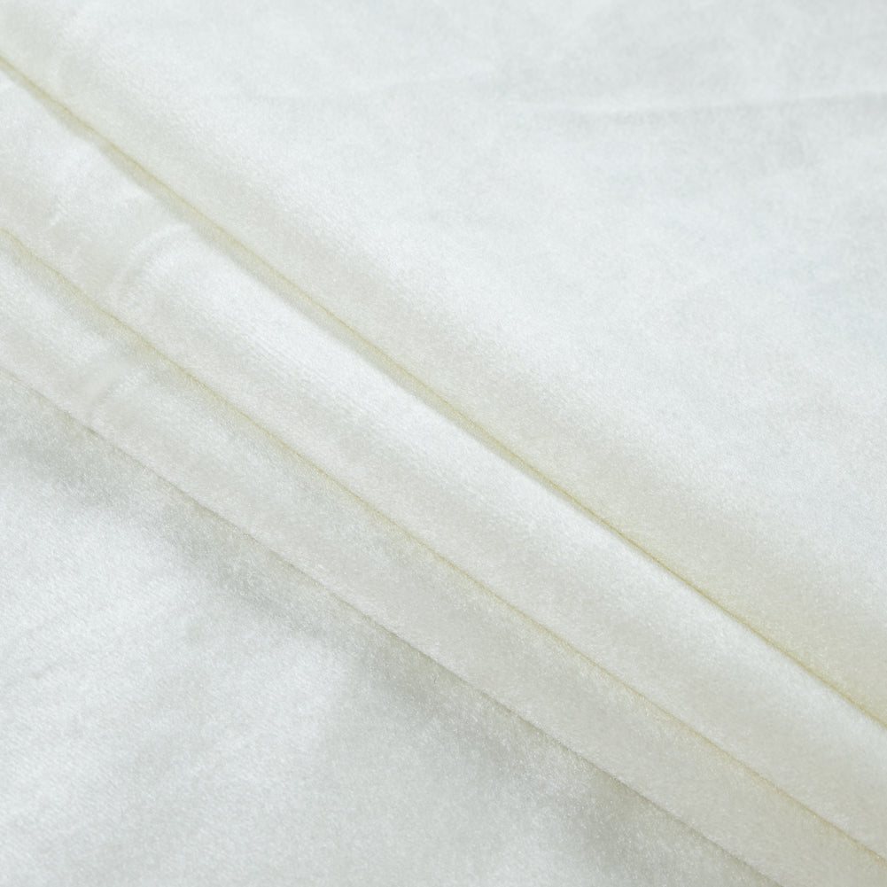 Polyester Velvet - Vanilla Ice - Helene Collection - Joann Fabrics