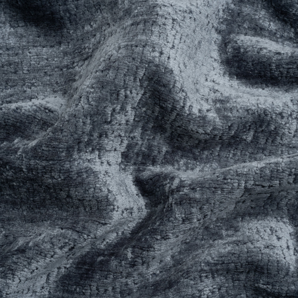 Textured Upholstery Chenille - Denim - Odie Collection - Joann Fabrics