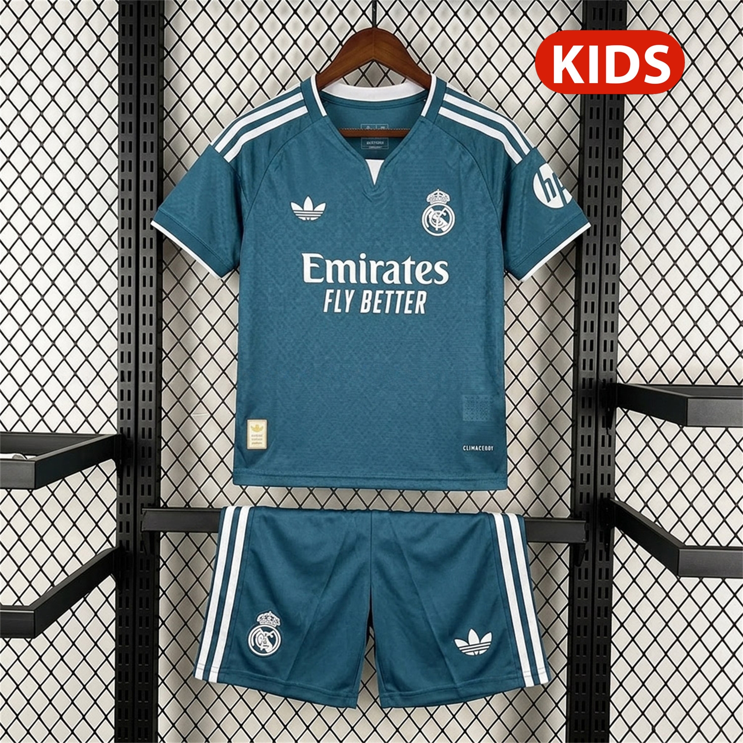 Real Madrid 26-27 Away Kids Kit - UnitedFutballJersey