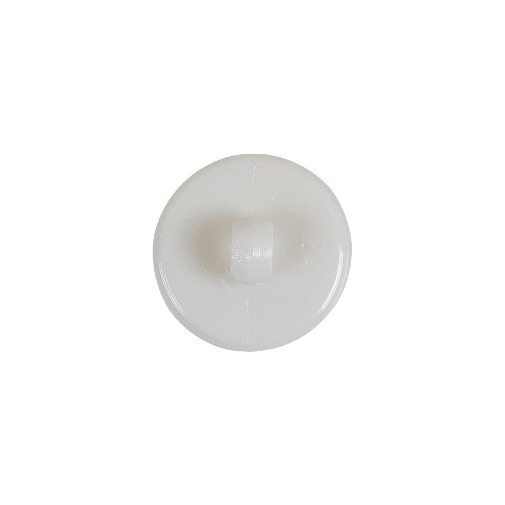 Italian White Floral Etched Shank Back Button - 24L/15mm - Joann Fabrics