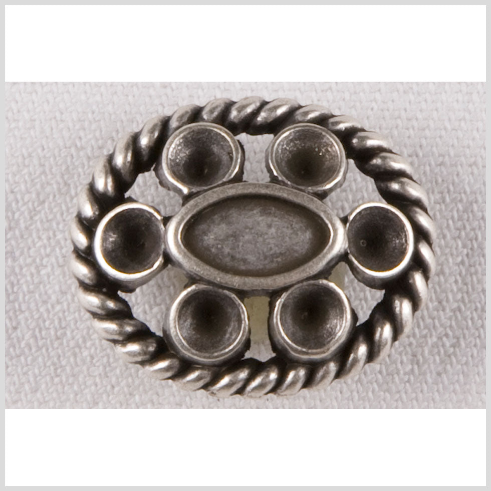 Silver Metal Coat Button - 40L/25.5mm - Joann Fabrics