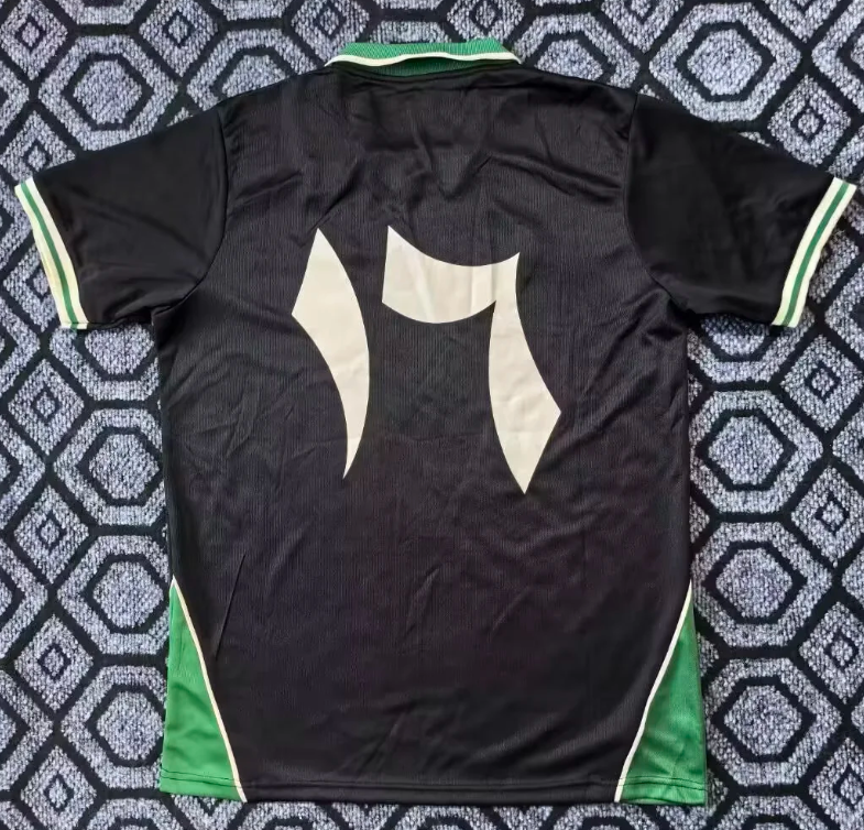 2025/2026 Palestine black Green Collar Football Shirt 1:1 Thai Quality