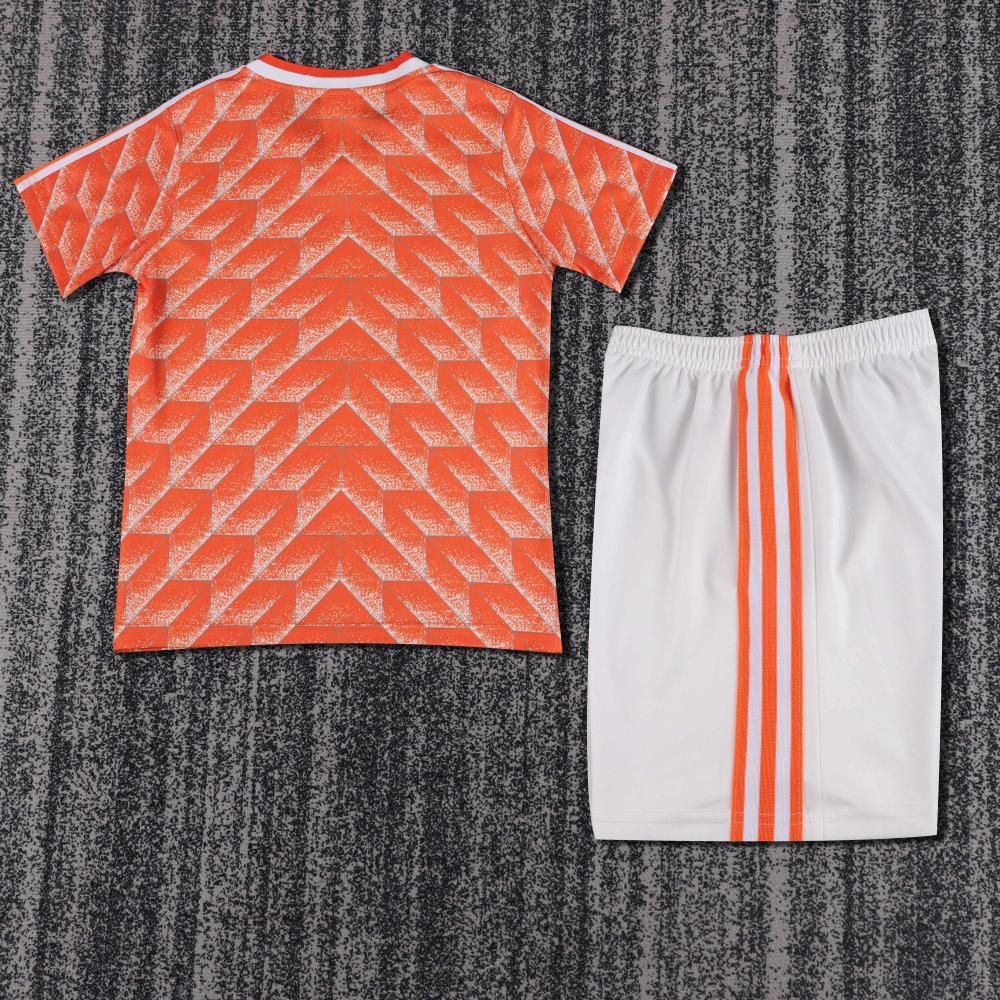 1988 Retro Netherlands Home Football Shirt 1:1 Thai Quality Kids Size