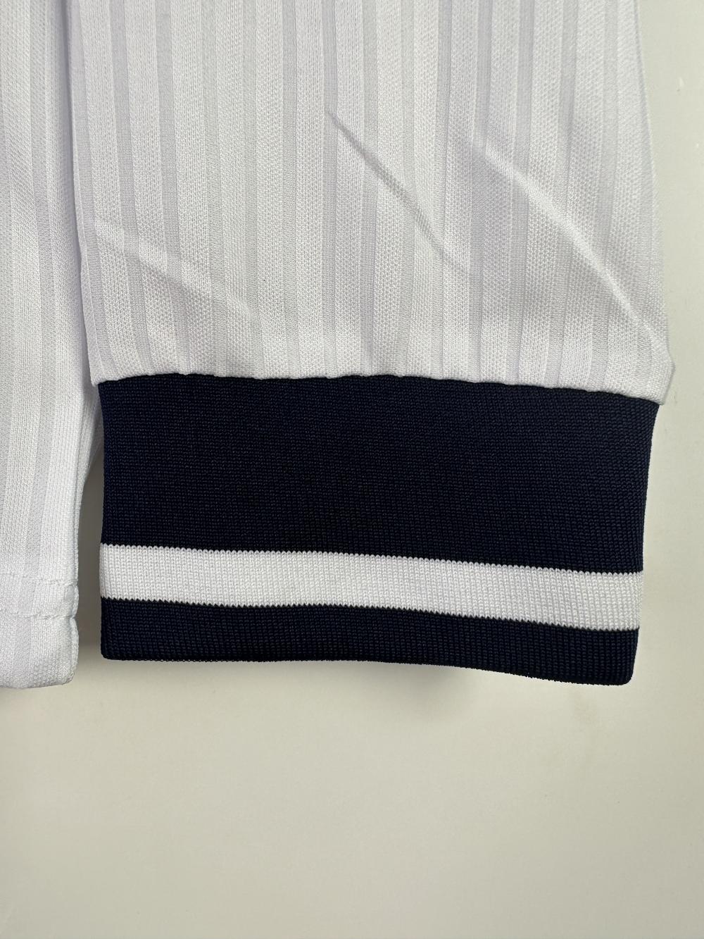 1998 Retro Long Sleeve England Home Soccer Jersey 1:1 Thai Quality