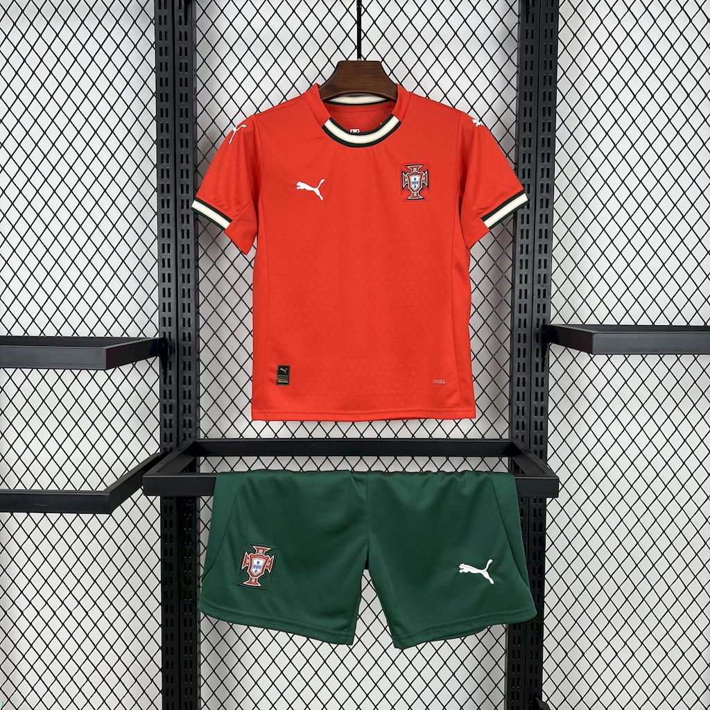 2025/2026 Portugal Home Football Shirt 1:1 Thai Quality Kids Size