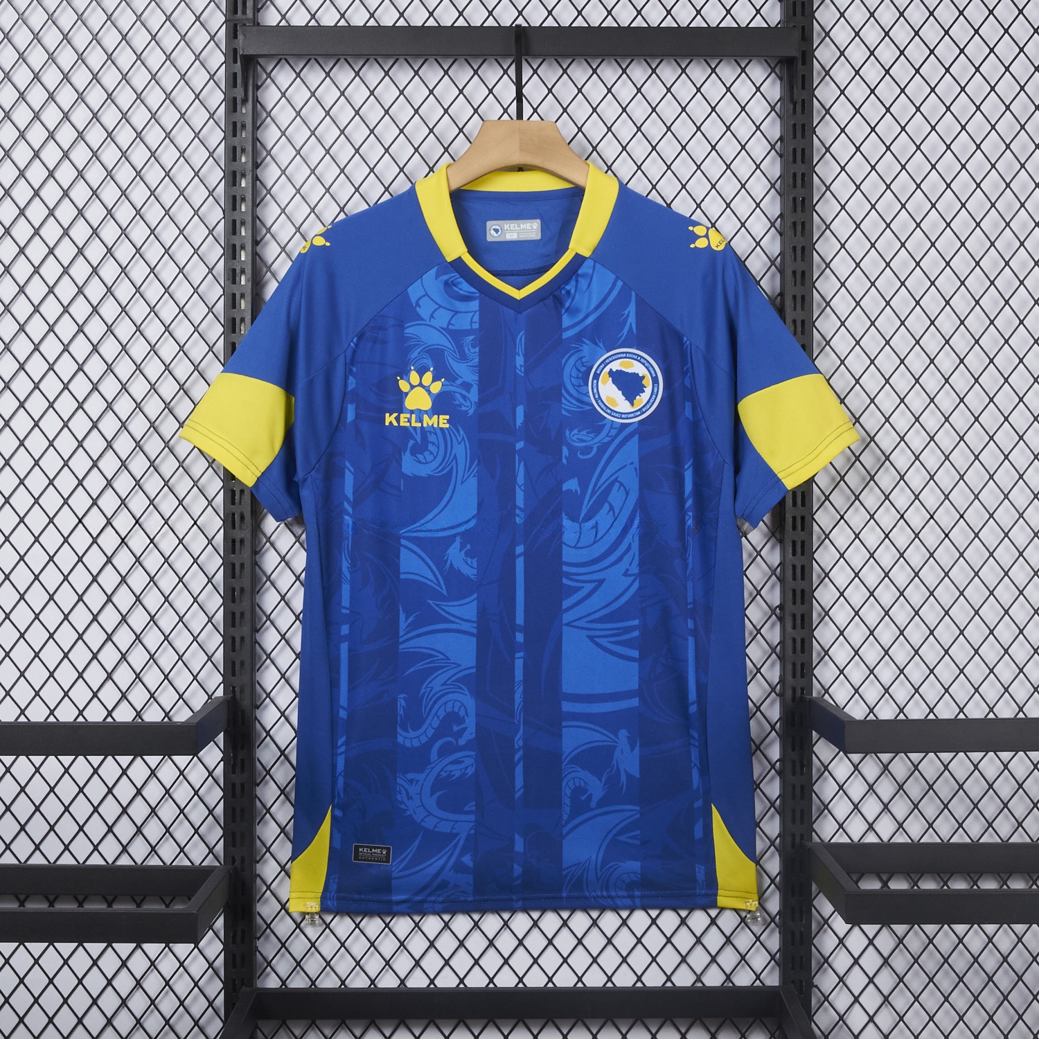 Bosnia and Herzegovina 2025 Home Jersey - Fans Version - UnitedFutballJersey