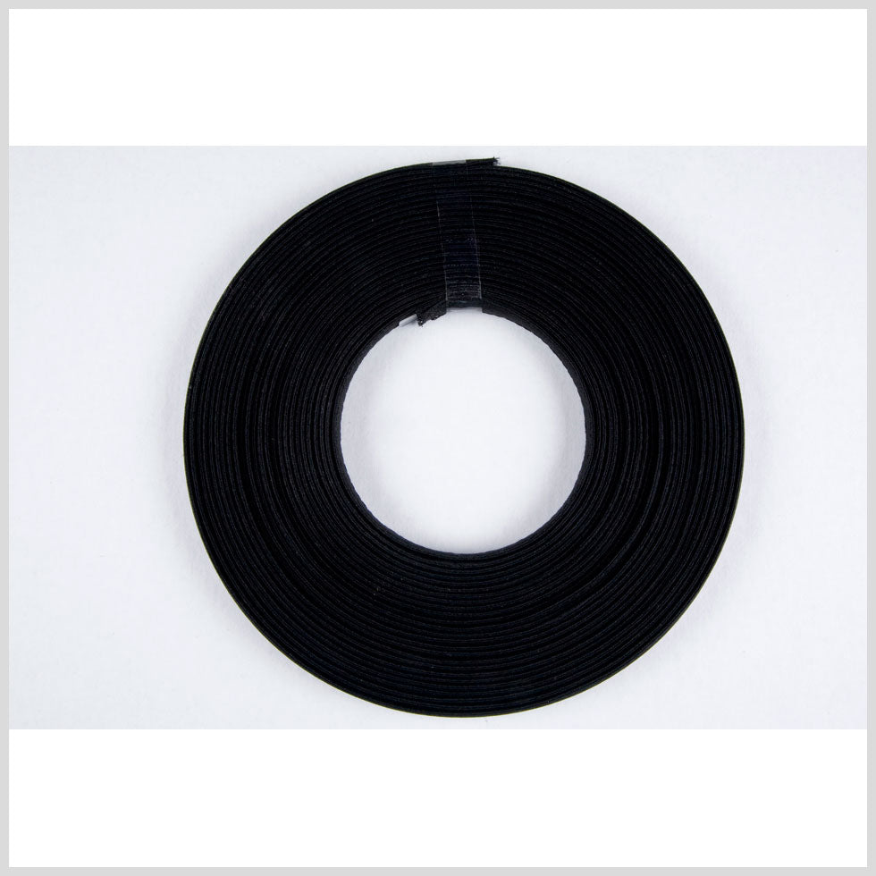 Black Fabric Covered Boning - 0.25