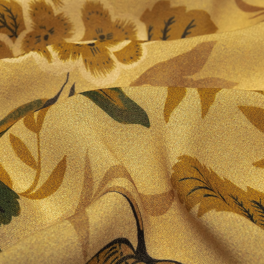Mood Exclusive Taos Taupe Elizabethan Elegance Viscose Georgette - Joann Fabrics
