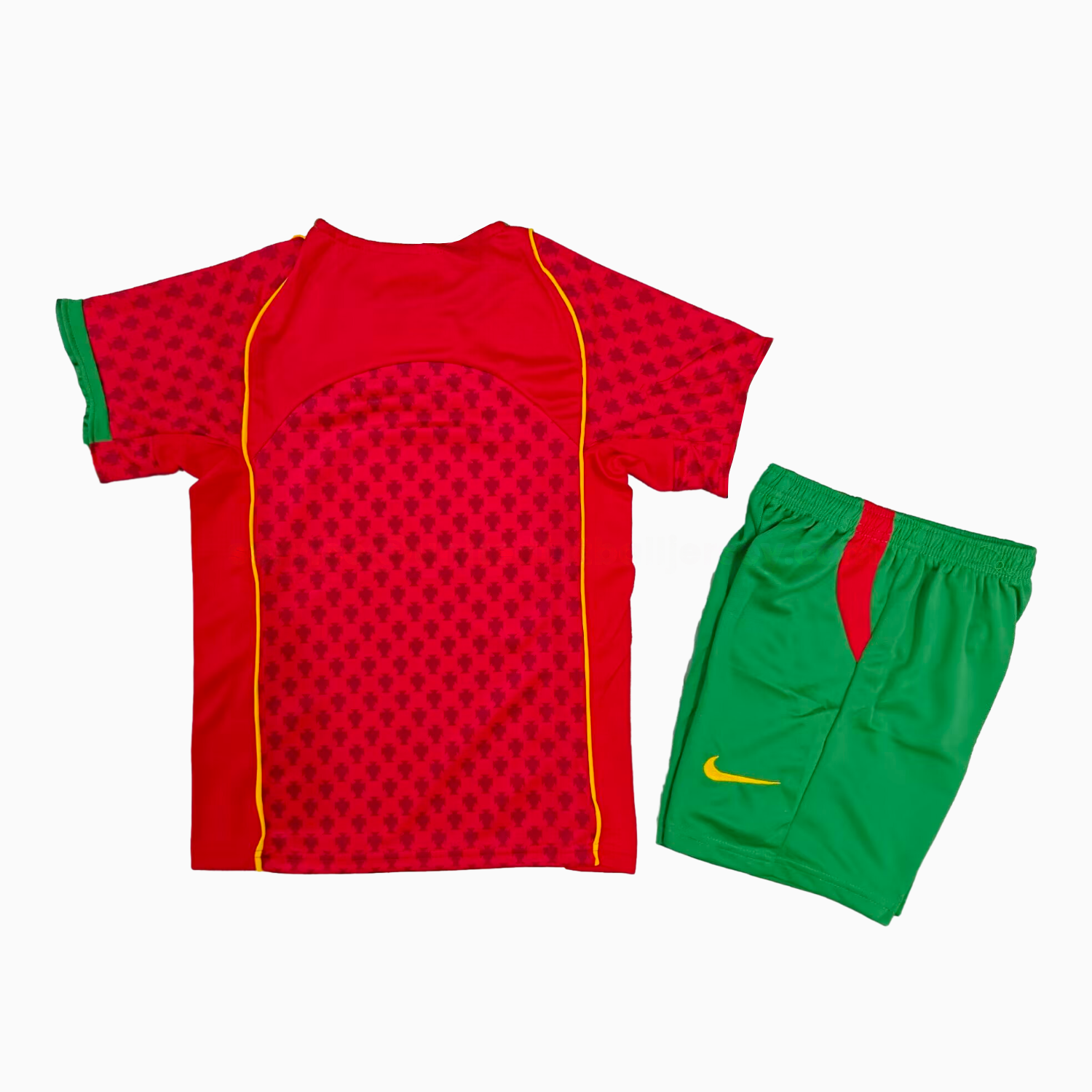 Retro Portugal 2004 Home Kids Kit - UnitedFutballJersey