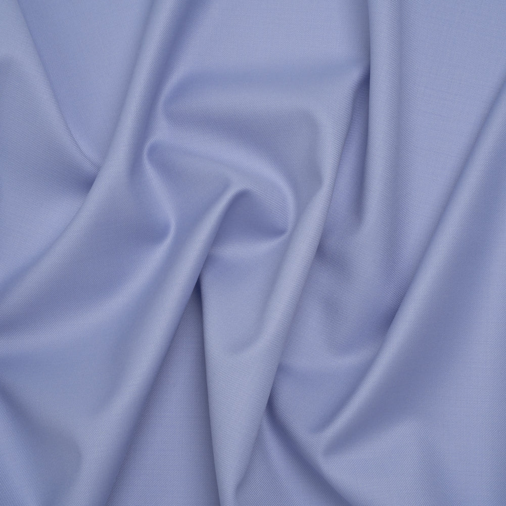 Super 100 Wool Twill Suiting - Powder Blue - Deadstock - Joann Fabrics