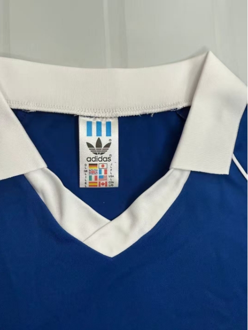 1984-1985 Retro Schalke 04 Home Football Jersey 1:1 Thai Quality