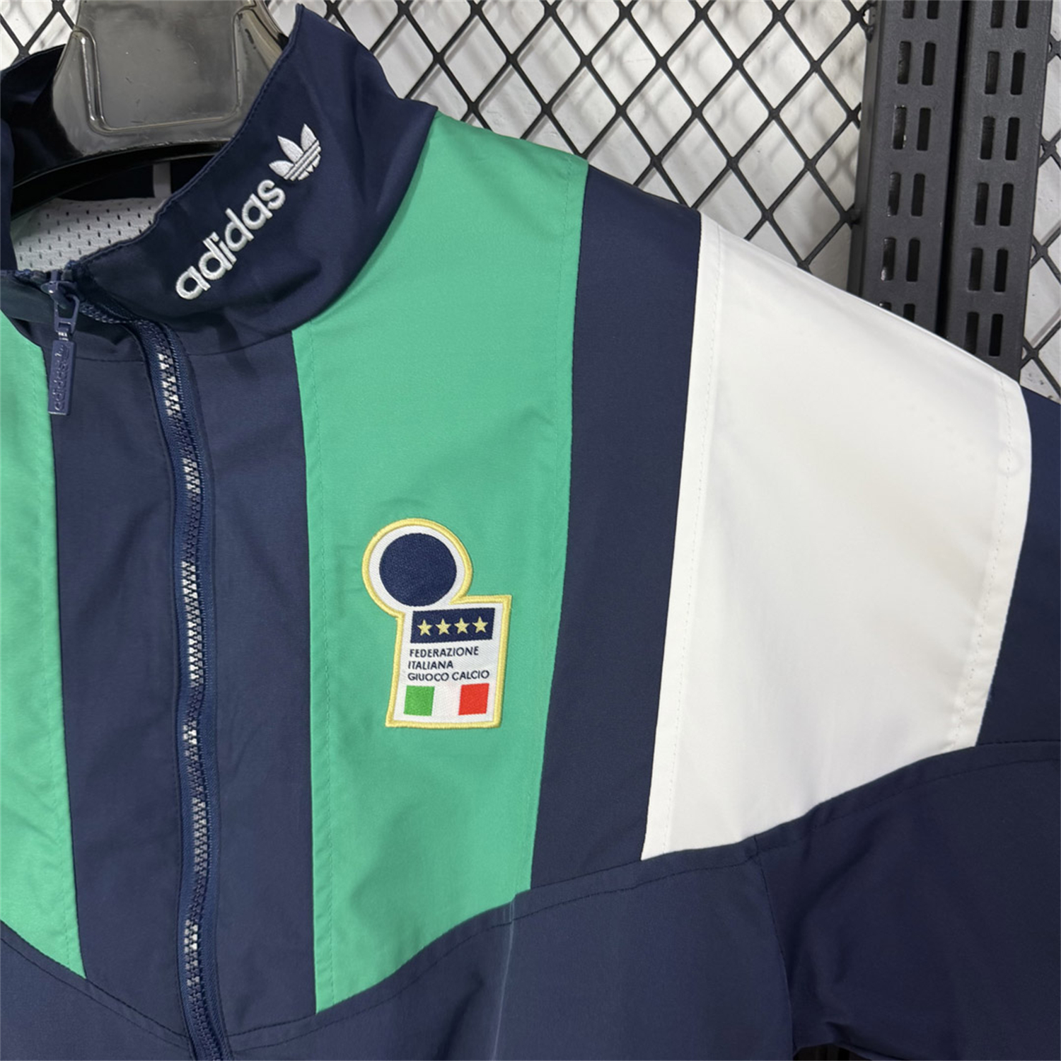 Italy 2026 EQT Blue Windbreaker - UnitedFutballJersey