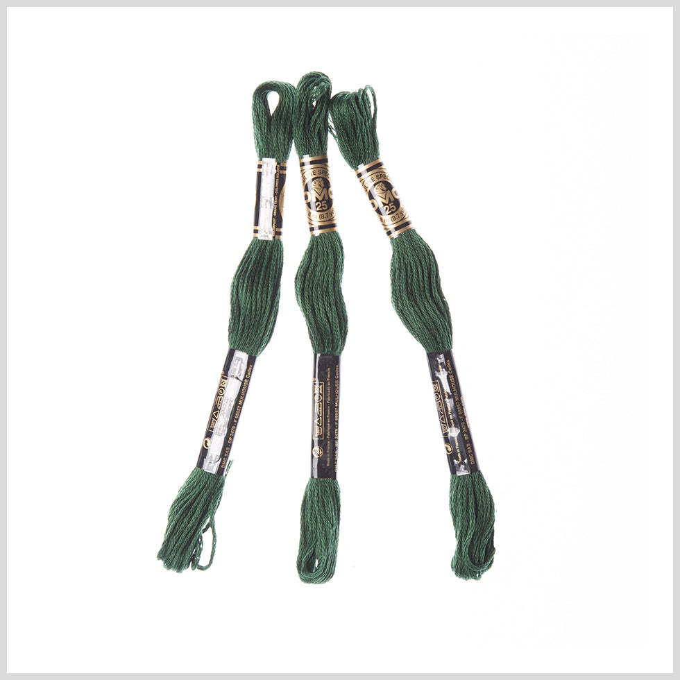 3-Pack DMC Size 6 Embroidery Floss #319 Posy Green - Joann Fabrics