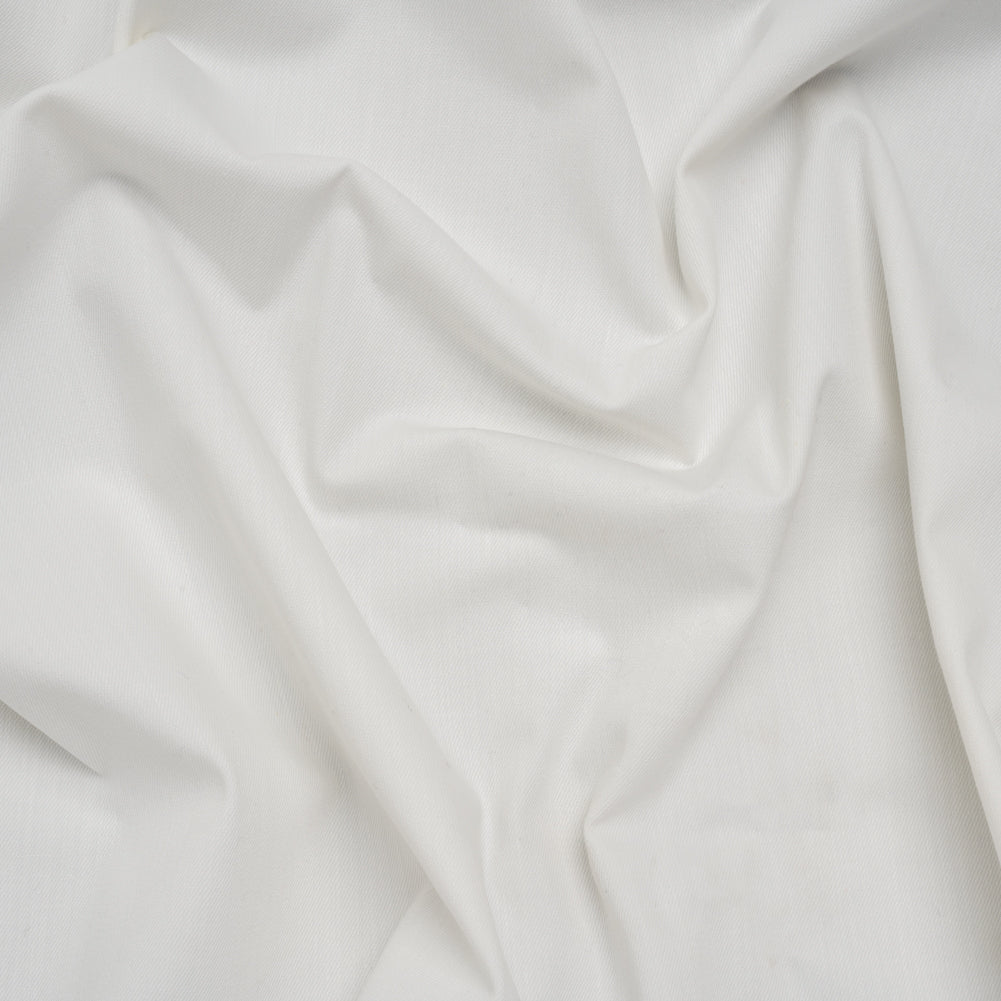 Cotton Blend Stretch Denim - White - Deadstock - Joann Fabrics