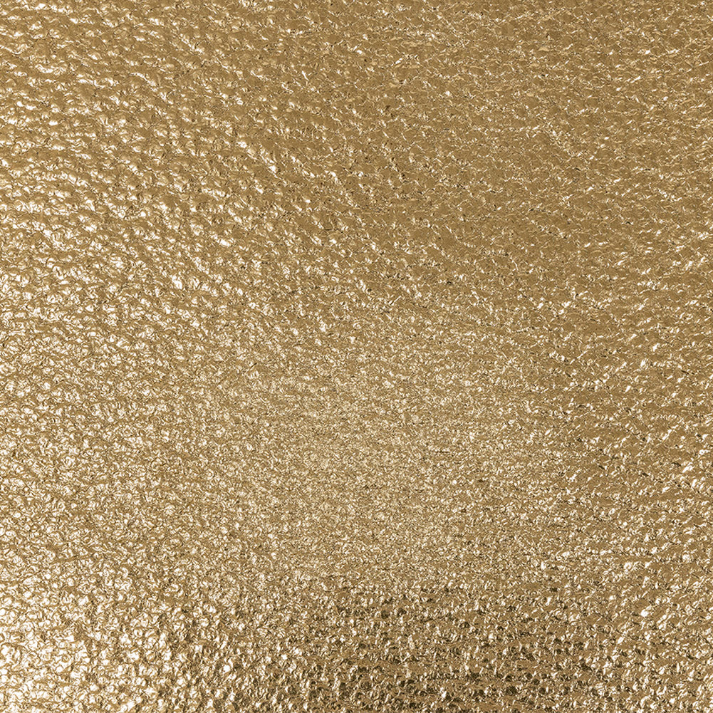 Clara Italian Metallic Gold Pebbled Coating with Foil Laminate - Joann Fabrics