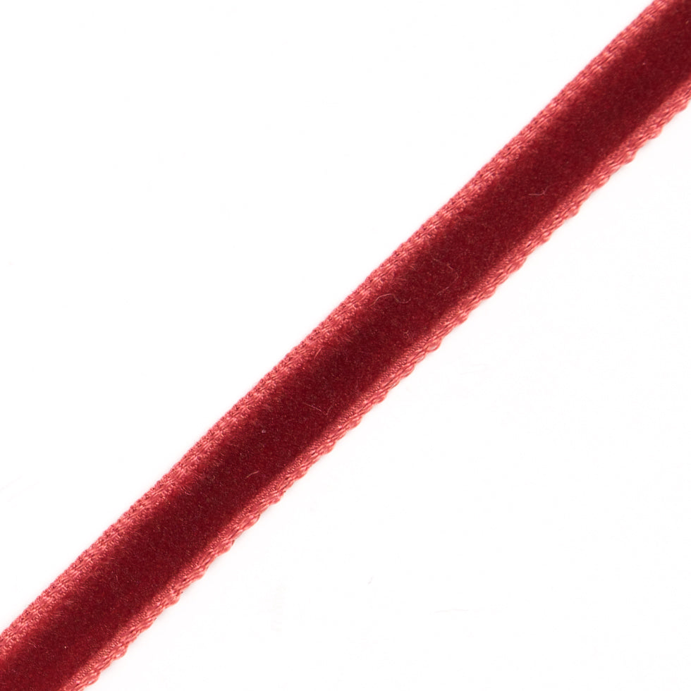 Single Faced Velvet Ribbon Made in Italy - 1/4