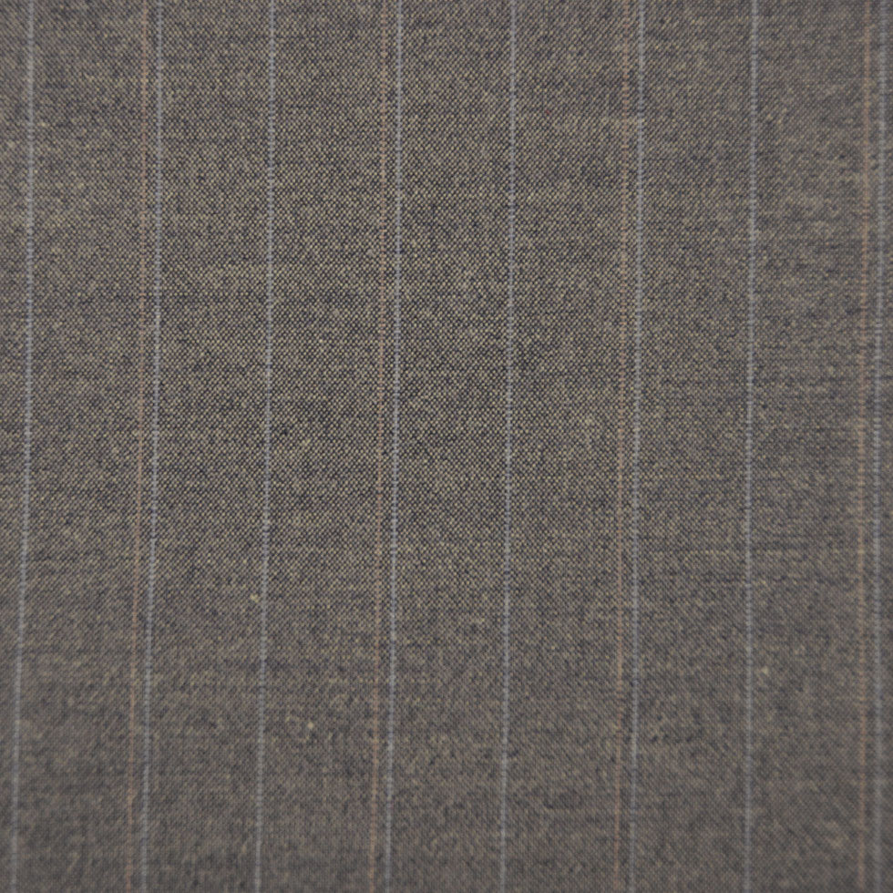 Light Moss/Navy/Baby Blue/Tan Striped Suiting - Joann Fabrics
