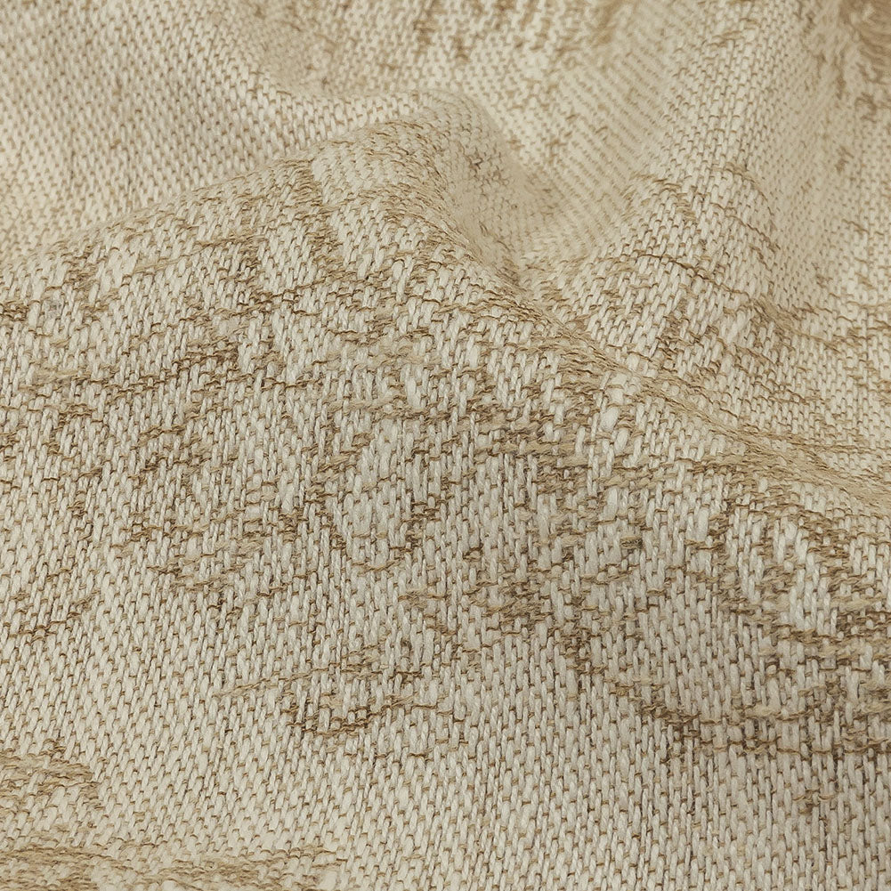 Drapery Jacquard Panel - Ochre Antelope in the Wild - British Imported - Joann Fabrics