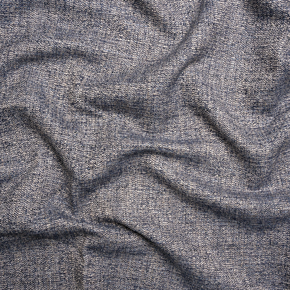 Tweed Upholstery Woven with Latex Backing - Indigo - Heath Collection - Joann Fabrics
